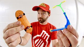 FINGER SCOOTER VS FINGER SKATEBOARD  Which is better [upl. by Ragen]