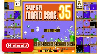 Super Mario Bros 35  Announcement Trailer  Nintendo Switch [upl. by Chaunce]