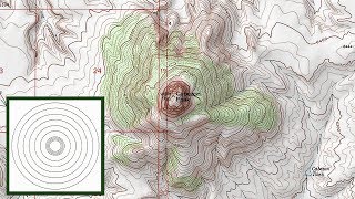 Topo Maps Part 1 Introduction to Contour Lines [upl. by Ardaid]