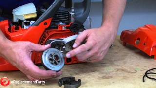 How to Replace the Clutch on a Chainsaw [upl. by Inaliak]