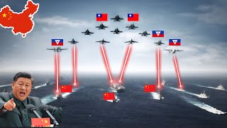 Sea War Begins Philippines and Taiwan Destroy Chinese Aircraft Carrier on Border  Arma 3 Milsim [upl. by Sileas]