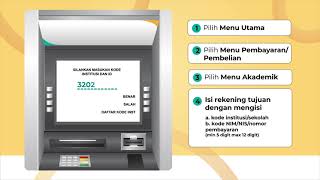 Cara Pembayaran di ATM BSI [upl. by Hanikahs743]