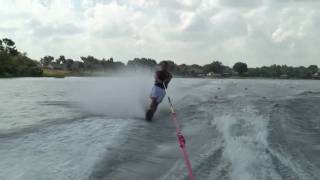 How to Slalom Waterski [upl. by Martine587]