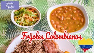 Como hacer unos Frijoles Colombianos deliciosos  Curso de Cocina completo [upl. by Nohtahoj361]