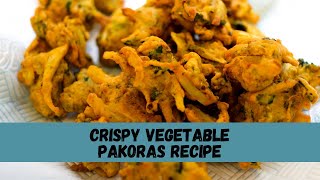 Vegetable Pakora Recipe  Quick amp Easy Indian And Pakistani Teatime Snack [upl. by Eizzo530]