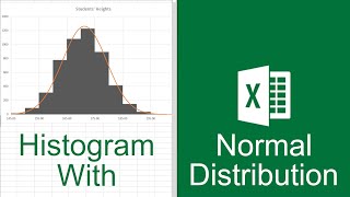 Excel Histogram with Normal Distribution Curve [upl. by Akit]