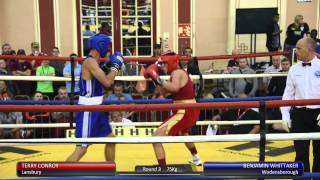 Haringey Box Cup SF  Terry Conroy v Benjamin Whittaker [upl. by Noeruat]