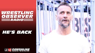 CM Punk returns at WWE Survivor Series  Wrestling Observer Radio [upl. by Ettelrahc]