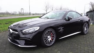 2018 Mercedes SL 63 AMG Facelift  FULL REVIEW SL Exhaust Sound Interior Exterior [upl. by Gimble932]