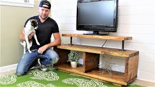 The Super Easy TV Stand  DIY Project [upl. by Nahum402]