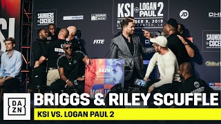 Shannon Briggs and Viddal Riley Get Into HEATED Exchange [upl. by Porett450]