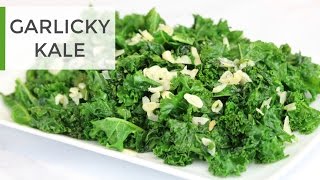 LIVE My Go To Kale Recipe  Easy Garlicky Kale [upl. by Ausoj]