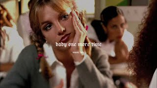 britney spears  baby one more time slowed  reverb [upl. by Eittocs813]