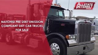 Matched Pre2007 Emission Compliant Day Cab Trucks For Sale [upl. by Anomahs]