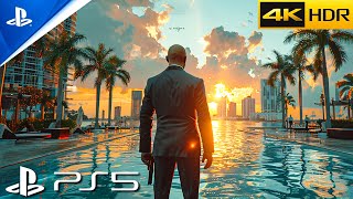 MIAMI PS5 Immersive ULTRA Realistic Graphics Gameplay 4K60FPS Hitman 2 [upl. by Slorac]