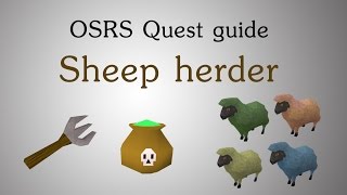 OSRS Sheep herder quest guide [upl. by Enylcaj]