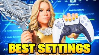 NEW Best Controller SETTINGS  Aimbot Sensitivity In Chapter 6 Fortnite Tutorial [upl. by Cort]