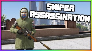 GTA 5 Roleplay  Sniper Assassination  RedlineRP [upl. by Neelya255]