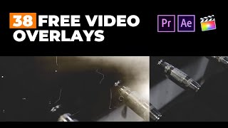 38 FREE Video Overlays for Editing  Cinematic Overlays [upl. by Kciremed215]