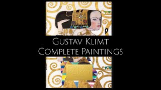 Gustav Klimt Complete Paintings  Flip Through [upl. by Marabelle615]