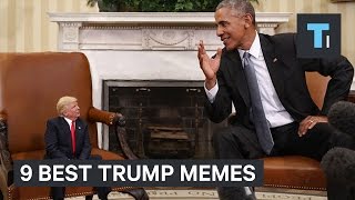 9 Best Memes From Trumps First 100 Days In Office [upl. by Leyla171]