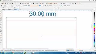 Corel Draw Tips amp Tricks cm to mm with the Dimension Tool [upl. by Georgeanne94]