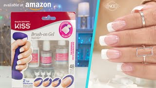 Pro Tests Kiss Brushon Gel Nail Kit [upl. by Llednor]