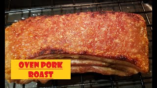 HOW TO COOK CRISPY PORK BELLY OVEN ROASTED [upl. by Zerk306]