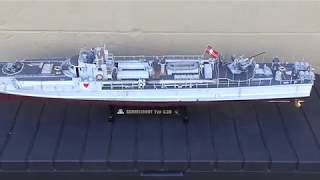 135 scale Italeri Schnellboot [upl. by Anelegna]