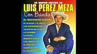 Luis Perez Meza  12 Super Exitos Con Banda Disco Completo [upl. by Cramer407]