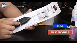 IKEA MILK FROTHER Review amp Battery Installation [upl. by Nawed]