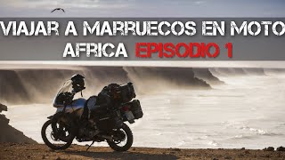 Viajar por MARRUECOS en MOTO  África 1  Vuelta al mundo en moto [upl. by Donald]