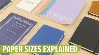 Paper Sizes Explained [upl. by Marba]