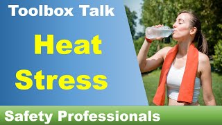 Heat Stress  Toolbox Talk  safety training [upl. by Sabella]