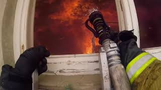 DUTCH FIREFIGHTERS  SPECIAL  RUSSIA 01  FIRE IN AN EMPTY GARAGE COMPLEX [upl. by Ocsic975]