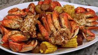 DUNGENESS Crab Boil  Seafood Boil Recipe [upl. by Assiralc]