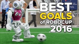 Best goals of RoboCup 2016 [upl. by Hahnert]