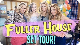 Fuller House Set Tour amp Meeting the Cast [upl. by Vish336]