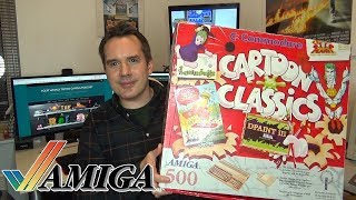 Amiga 500 Plus Computer System Review  Cartoon Classics [upl. by Livy140]