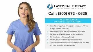 Toenail Fungus Treatment using PinPointe Laser  Laser Nail Therapy [upl. by Goines323]