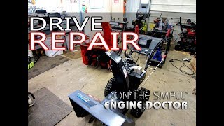 HOWTO Easily Fix A Snowblower That Wont Drive  Wheels Wont Turn [upl. by Helga615]