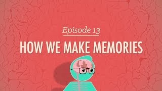 How We Make Memories Crash Course Psychology 13 [upl. by Nhtanhoj164]