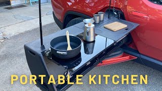 Rivian R1T Camp Kitchen Walkthrough with RJ [upl. by Sharla]