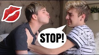 I CANT STOP KISSING YOU PRANK ON MY BOYFRIEND [upl. by Esiuqcaj]