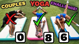 EXTREME COUPLES YOGA CHALLENGE [upl. by Nillek]