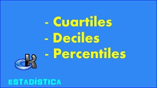 Cuartiles Deciles y Percentiles [upl. by Marelya]