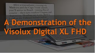 A Demonstration of the Visolux XL FHD [upl. by Tat290]