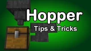 Minecraft Hopper Tutorial Part 1 [upl. by Gilchrist]