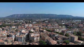 Cavaillon confinée vue du ciel [upl. by Ahsimed]