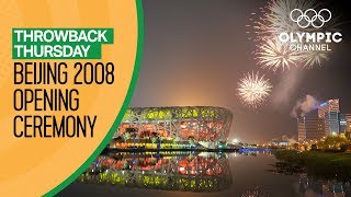 Full Opening Ceremony from Beijing 2008  Throwback Thursday [upl. by Fawcette]